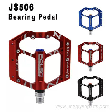 Flat Bike Pedals 3Bearing Ultralight Pedal with Cleats